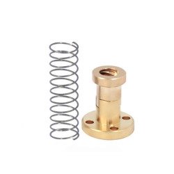 Nakrętka trapezowa T8 8mm samoregulujaca ze sprężyną