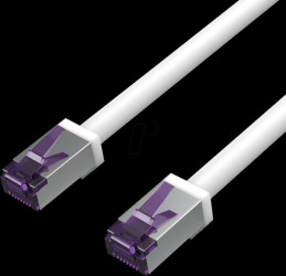 FL31-28036 Patch cable Cat. 6A S/FTP, PIMF, white, 2.0m