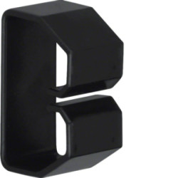 Klamra do przewodów LKG37050 czarna LK370503