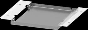 Bottom plate, steel, (W x H x D) 350 x 1 x 400 mm, 8PQ2300-4BA23