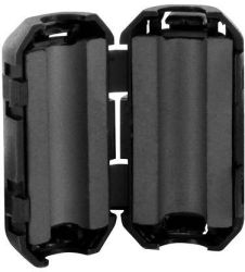 TRU COMPONENTS TC-KFR70 TC-KFR70 Chip ferrytowy 150 Ω Maksymalna średnica kabla 7 mm (Ø x W) 17 mm x 15.5 mm 1 szt.