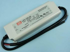 24V/6,3A/150W LPV-150-24 LED IP67 PLAST