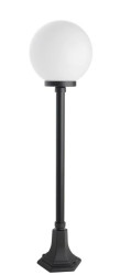 Oprawa oświetleniowa zewnętrzna, stojąca Kule Classic K 5002/2/KP 250 OP, E27 max 60W, kolor czarny, klosz biały 0438621