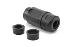 Złącze wielostykowe przemysłowe M14 Montaż na kablu Amphenol Industrial