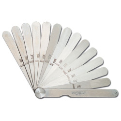 Starrett CX577 467M Feeler Gauge 13 Piece Set 0.04-5mm