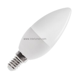E14 B35 5,5W 827 280deg; 230V Kanlux WW C37 iQ LED