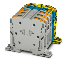 Złącze wysokiej mocy Phoenix Contact 4 → 4/0AWG PTPOWER 95-3L/N/FE-F 232A 1000/1500 V.