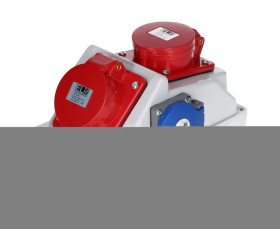Rozdzielnica budowlana COMBO PLUS 32/5 16/5 1x230V IP44 / E96080032161