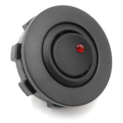 Przełącznik do paneli LED RED okrągły, wyłacznik ON-OFF ramka