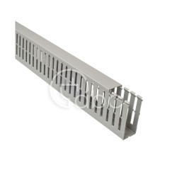Korytko kablowe grubogrzebieniowe T1-F, 40x100x2000 mm, szare, B00161