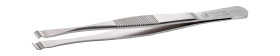 Pęseta dł. całkowita 145 mm ideal-tek antymagnetyczna Stal nierdzewna