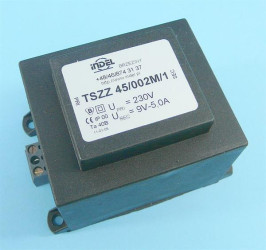 TSZZ-45/002M/1 9V/5A TRAFO PCB