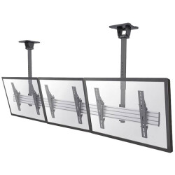 Neomounts NMPRO-CMB3 Monitor Ceiling Mount 32-55" Black Tiltable 3 Screens