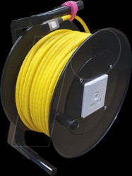 K9210.25 Cat.8.1 Class I installation cable, drum, 25 m