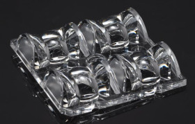 Soczewka LED 4-LEDowa 50 x 50 x 10.6mm, Ledil, seria: High Bay