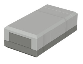 Bopla EG 1240 FK (32124042) - obudowa Elegant z panelem czołowym wkładanym osobno (125 x 67 x 40 mm)