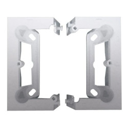 Simon 54 Premium Puszka natynkowa głęboka pojedyncza składana srebrny mat DSC/43