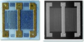 CC7 Thin Film Resistor Divider Network on Alumina, User Trimmable