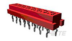 Gniazdo PCB 18 -pinowe 2 -rzędowe raster: 1.27mm typu płytka – płytka Proste Przewlekany