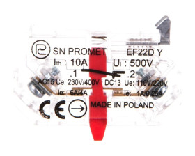 Element łączeniowy rozwierny EF22DY W0-Ł EF22DY