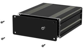 Obudowa urządzeń elektronicznych Aluminium wysokość zew: 45 mm szerokość zew: 108,5 mm długość zew: 80 mm 80 x 108.5 x