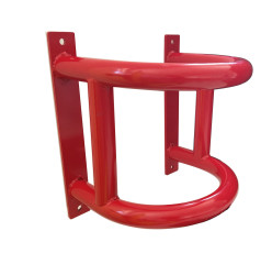 Ochraniacz przeciwuderzeniowy do Kolumna, Ściana Czerwony długość 500mm RS PRO Stal