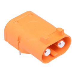 LCB60PW-M Male 2-Pin Silver Plated PCB Connector 55A AMASS