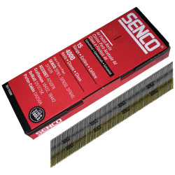 Senco DA15EAB Chisel Smooth Brad Nails Galvanised 15G x 32mm (Pack 4000)