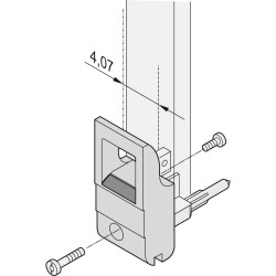 Uchwyt nVent SCHROFF 20817662 20817662, 1 szt.