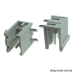 MSTB2,5-2-G-5,08GY 1837751 Connector 2Pin Gray THT PHOENIX