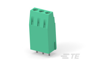 Wtyk PCB Stałe bloki zacisków TE Connectivity do użytku z: Przewody i kable