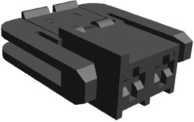 Złącze samochodowe 2-pinowe TE Connectivity -rzędowe Żeński Junior Timer Montaż na kablu Obudowa złącza samochodowego