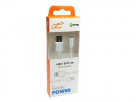 Przyłącze kabel USB -IPHONE LIGHTNING QuickCharger(1m)