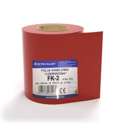 FK-2 Folia Kablowa CZERWONA (200x0,3-100mb) 18.22