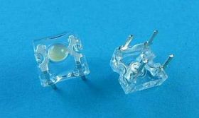 LED FLUX SUPER 3mm WHITE 3500mcd 80°