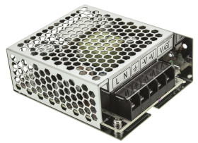 Zasilacz impulsowy nap. wyjściowe: 24V dc 35W 1.5A 1 wyjście nap. wejściowe: 125 → 373 V dc, 88 → 264 V