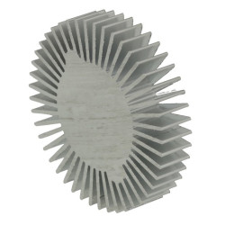 Radiator RAD5028-10AL do LED walec 10mm 28/50mm