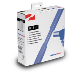 Osłona termokurczliwa średnica przed 3.2mm Przezroczysty średnica po skurczeniu 1mm HellermannTyton dł. 10m