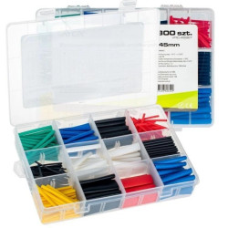 Rurki termokurczliwe 300 szt. 45mm 1-13mm VRC-300SET Vayox