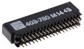 Złacze krawędziowe PCB 18-pinowe, raster 2.54mm 2-rzędowe, 3A, Cinch