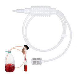 Ściągacz do spuszczania wody wina - wężyk 1,5m - pompa ręczna do cieczy