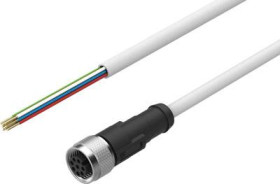 FESTO 8094480 Kabel połączeniowy czujnika/aktuatora NEBC-M12G8-E-2-N-B-LE8, 2 m, 1 szt.