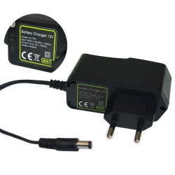 Ładowarka do akum. żel. 12V PW Z wtykiem DC 5,5/2,1 Żelowych i AGM 1,3A