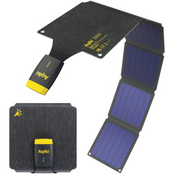 Aqiila AQSCP21SUN000 P21 Solar Charger 21W Foldable, Portable, IP67 Waterproof