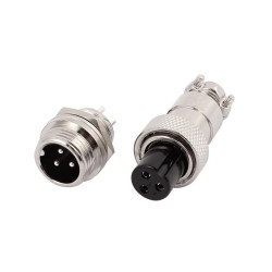 Opencircuit GX12-3P Connector 3-Pin - male + female