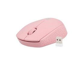 Mysz bezprzewodowa Stork 1600DPI różowa, optyczna USB NMY-2002