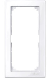 Merten M-Smart Ramka podwójna bez poprzeczki biały active MTN478825