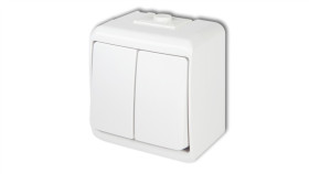 Junior Łącznik Świecznikowy Podświetlany Biały Whe-2L