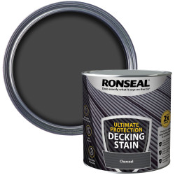 Ronseal 39108 Ultimate Protection Decking Stain Charcoal 2.5 litre