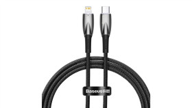 Kabel Baseus Cadh000001 Lightning - Usb-C Pd 20W 480Mb/S 1M - Czarny